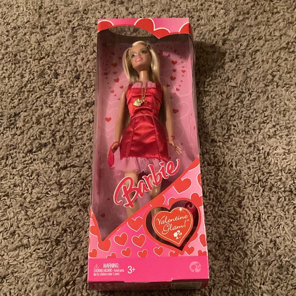 New Barbie Valentine Glam Doll new